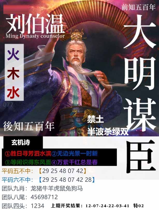 077期大明谋臣[图]